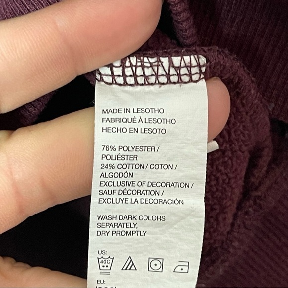 IZOD Men’s Burgundy Advantage Performance Pullover Size Small - Picture 5 of 8